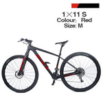 2020 BXT Free shipping 11Speed Mountain Bike 29er*2.1 Tire T800 Carbon 120 Niose Disc Brake 142*12mm MTB Complete Bicycle