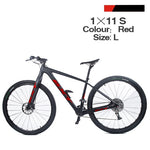 2020 BXT Free shipping 11Speed Mountain Bike 29er*2.1 Tire T800 Carbon 120 Niose Disc Brake 142*12mm MTB Complete Bicycle