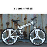 LOVELION Mountain Bike Carbon Steel Frame 24/26 Inch Wheel Dual Disc Brake 24/27 Speed Bicycle Outdoor Downhill Mtb Bicicleta