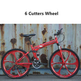 LOVELION Mountain Bike Carbon Steel Frame 24/26 Inch Wheel Dual Disc Brake 24/27 Speed Bicycle Outdoor Downhill Mtb Bicicleta