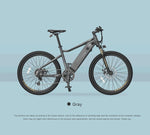 26inch electric mountain bicycle himo c26 ebike off-raod electric bike 48V hidden lithium battery range 40-80km hybrid ebike