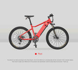 26inch electric mountain bicycle himo c26 ebike off-raod electric bike 48V hidden lithium battery range 40-80km hybrid ebike