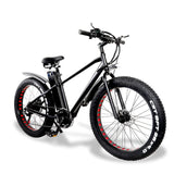 Electric Bike 750W 48V 15A ebike Mountain Bicycle Fat Tire e bike Adults Meb 26 Inch 21 Speed Aluminum Frame dual Disk brake