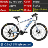 Stealth Electric Bike 26/27.5inch Booster Bicycle Mountain Bike Superteff Snow E-bike Unicycle Wheel 48V9.6A Lithium Battery