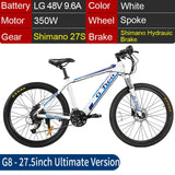 Stealth Electric Bike 26/27.5inch Booster Bicycle Mountain Bike Superteff Snow E-bike Unicycle Wheel 48V9.6A Lithium Battery
