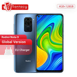 Global Version Xiaomi Redmi Note 9 Smartphone 4GB 128GB Helio G85 6.53 48MP AI Quad Camera Mobile Phones 5020mAh Big Battery