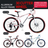 21/24/27 speed mountain bike shock absorber bike 26 inch disc brake 21 speed student car adult bicycle