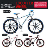 21/24/27 speed mountain bike shock absorber bike 26 inch disc brake 21 speed student car adult bicycle
