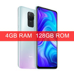 Global Version Xiaomi Redmi Note 9 Smartphone 4GB 128GB Helio G85 6.53 48MP AI Quad Camera Mobile Phones 5020mAh Big Battery