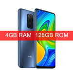 Global Version Xiaomi Redmi Note 9 Smartphone 4GB 128GB Helio G85 6.53 48MP AI Quad Camera Mobile Phones 5020mAh Big Battery