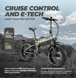 2020 48v750w Ebike Folding Electric Bike over 100 miles foldable Bicycle with Recharged & Regenerative System