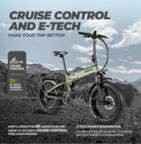 2020 48v750w Ebike Folding Electric Bike over 100 miles foldable Bicycle with Recharged & Regenerative System