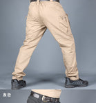 Mens Camouflage Cargo Pants Elastic Multiple Pocket  Military Male Trousers Outdoor Joggers Pant Plus Size Tactical Pants Men