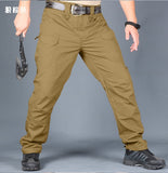 Mens Camouflage Cargo Pants Elastic Multiple Pocket  Military Male Trousers Outdoor Joggers Pant Plus Size Tactical Pants Men